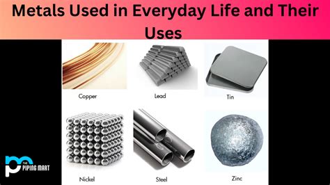 what metal things are around the house|what metals are used in construction.